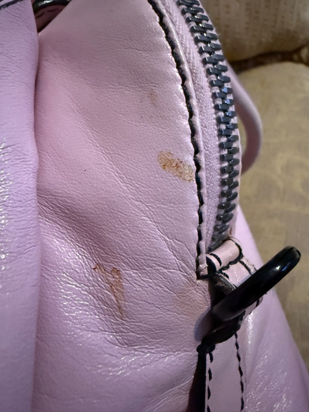 Valentino Petale Rose Dome Satchel preowned - Picture 7 of 16